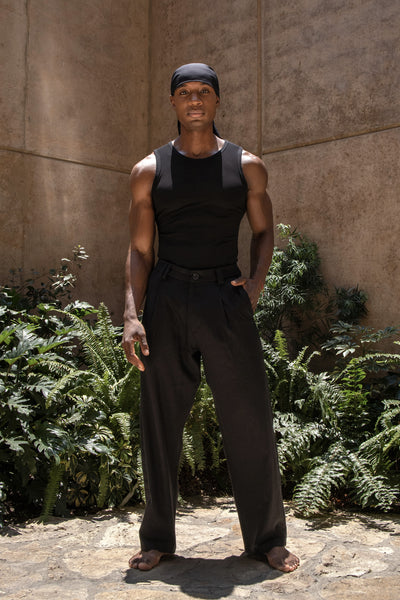 Black Linen Pants