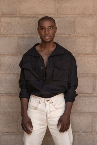 V - Linen Shirt