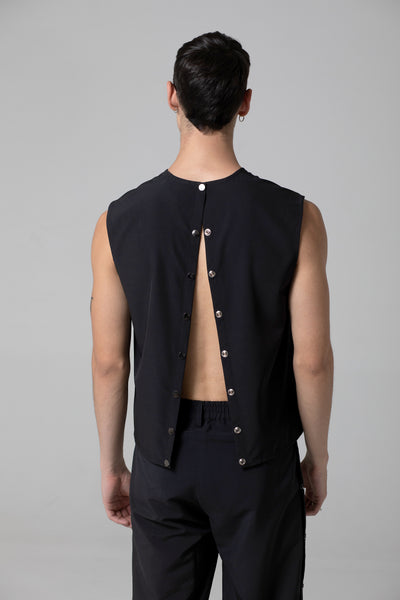 Tanktop Broches Negra