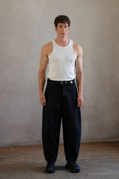 Pantalón Denim Negro