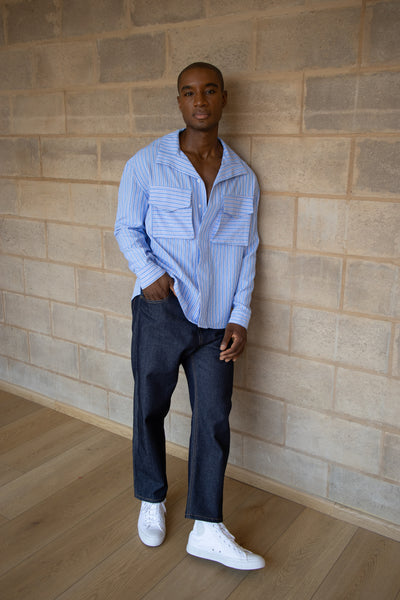 V - Striped Shirt
