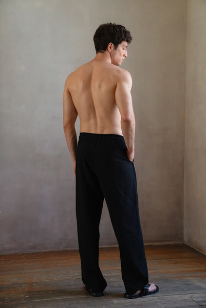 Pantalón Negro Fluido
