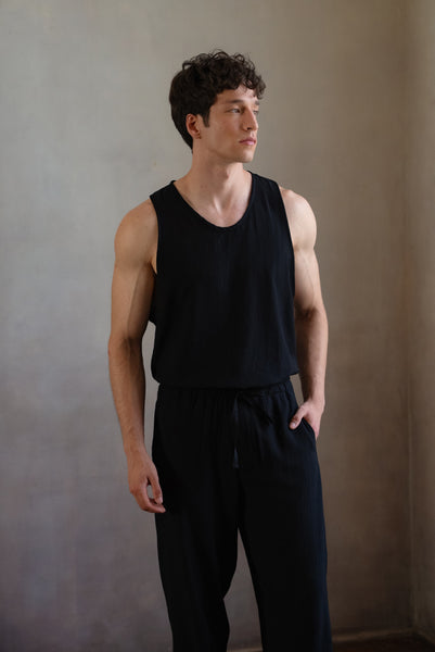 Tank Top Negra