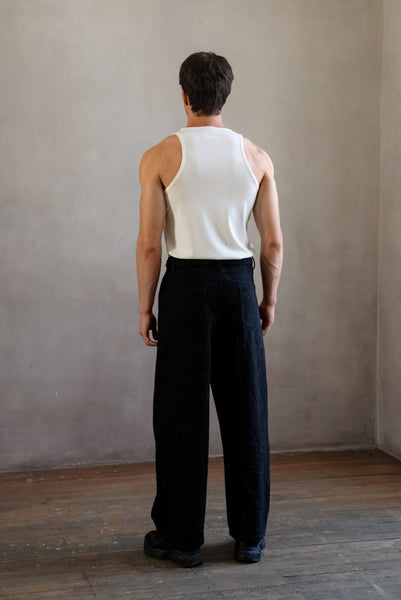 Pantalón Denim Negro