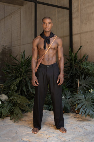 Black Linen Pants