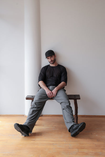 Pantalón Parachute Gris