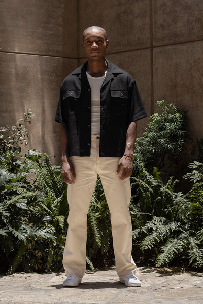 Black Linen Shirt